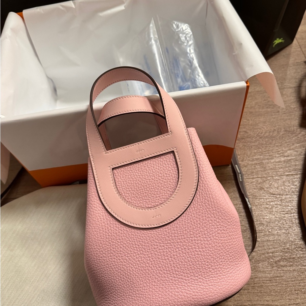 Hermes in the loop  18 sakura Mini Bag